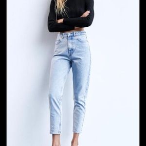 NWT Zara Classic Mom Jeans size 6/38